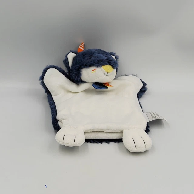 Doudou et compagnie marionnette renard bleu blanc Tiwipi - 33053