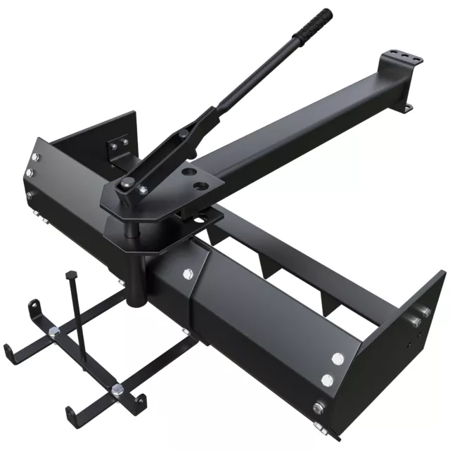 42" Sleeve Hitch Tow Behind Box Scraper Solid Steel Ground Blade Rust Resistant