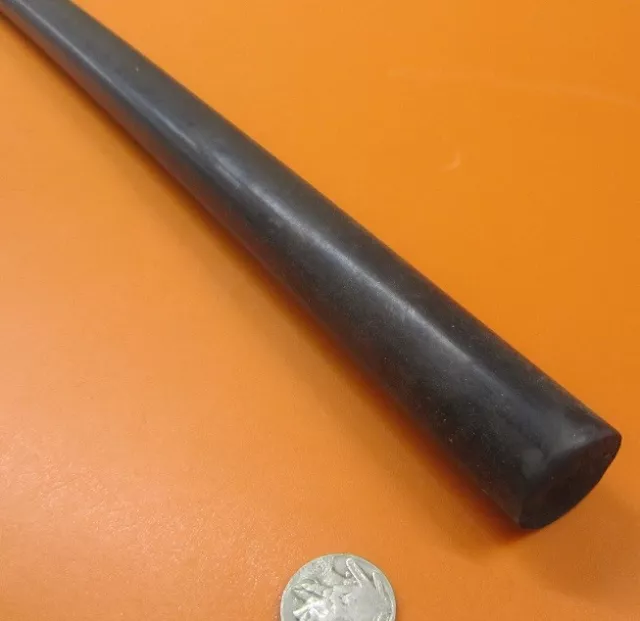 Neoprene Rod, 75A, Black 1.0" Dia. x 36" Length