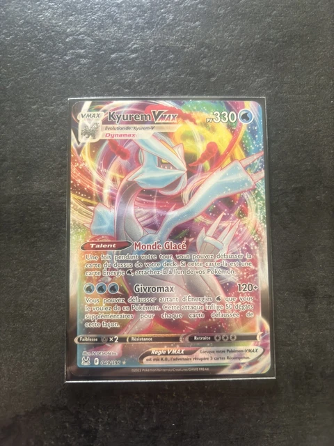 CARTE POKÉMON KYUREM Vmax 049/196 EB11 Origine Perdue FR EUR 6,00