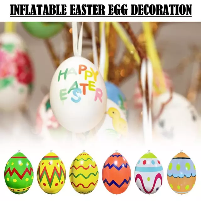 Inflables de Pascua con globo de huevo inflables colgantes para porche al aire libre EE. UU. Nuevos