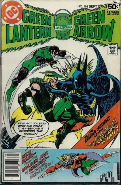 GREEN LANTERN   #108  (Sep 78)  with Green Arrow