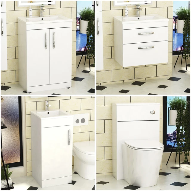 BATHROOM VANITY UNIT Furniture Storage Toilet Basin Sink