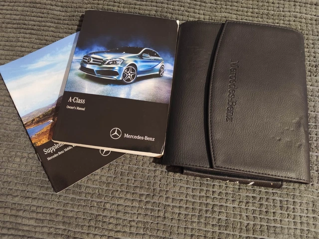 2014 Mercedes-Benz C-Class Owners Manual Handbook with Case OEM H02B18004: Mercedes-Benz
