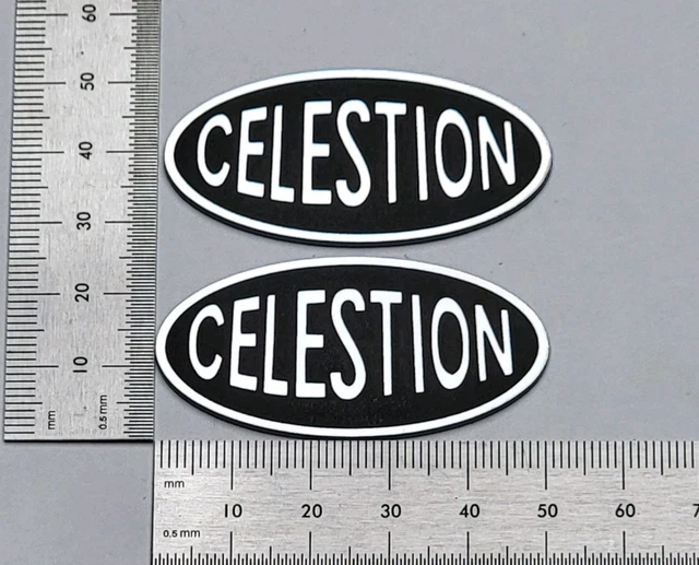Celestion ditton 66 plaques signalitiques,inserts (x4) avec à Saint