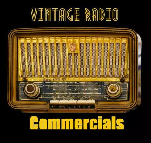 Vintage Radio Commercials - Old Time Radio Show OTR 41 Episodes on 1 MP3 DVD