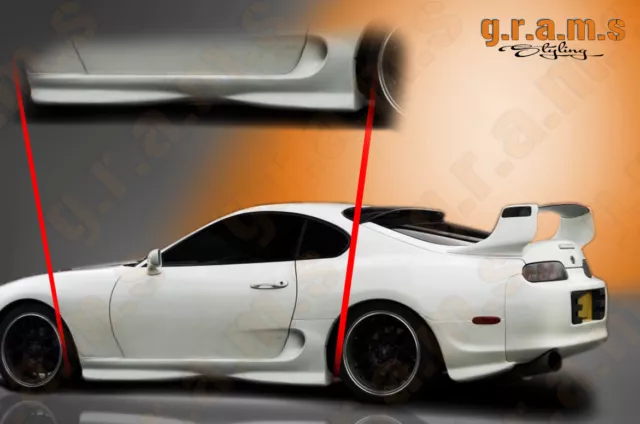 Jupes latérales Toyota Supra style OEM / TRD v9