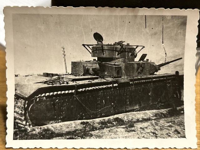 FOTO WK2 Panzer Wehrmacht Soldaten Kampf Front Panzer EUR 14,99 ...
