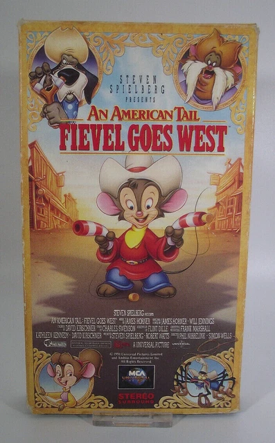 AN AMERICAN TAIL Fievel Goes West (VHS, 1992) EUR 2,75 PicClick DE