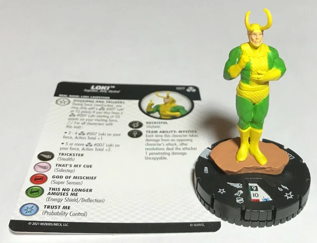 LOKI 007 War of the Realms Marvel HeroClix