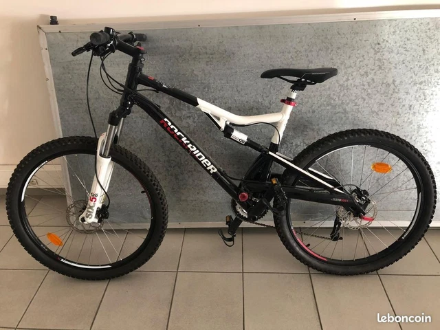 Fixation roue avant de vtt avec frein v-brake