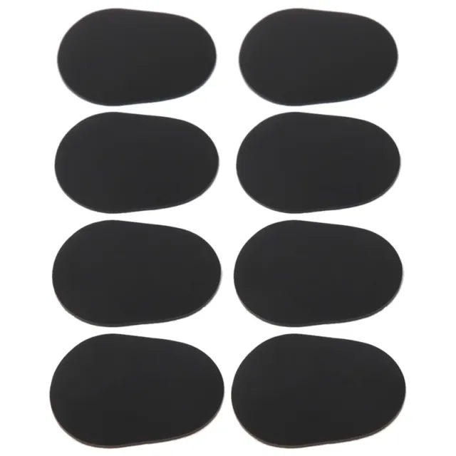 8pcs Alto/Tenor Saxophone Sax Mouthpiece Patches Pads Cushions Black---05822