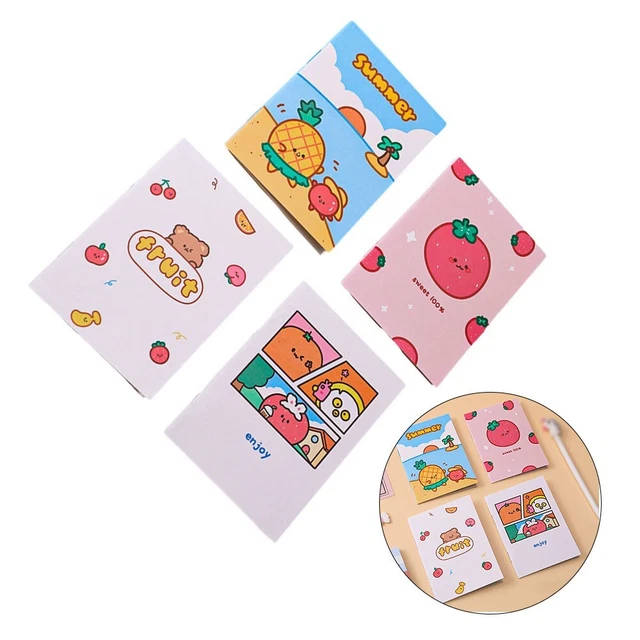 Stilvolles kleines Memo-Pad-Set mit herzlichem Lob-Thema 10-teilig gefütterte Z