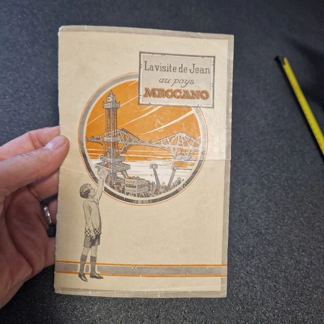 MECCANO 1935 catalogue  jean visite le pays meccano