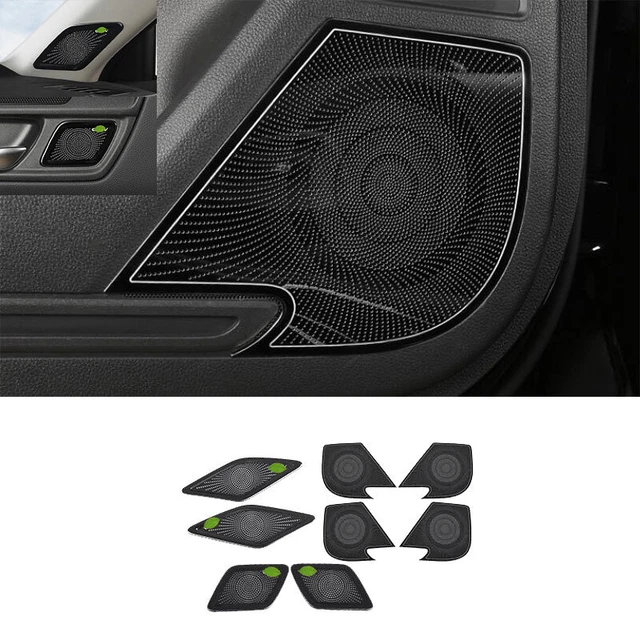 FOR HONDA CRV CRV 20232024 Black Titanium Inner Door Speaker Cover