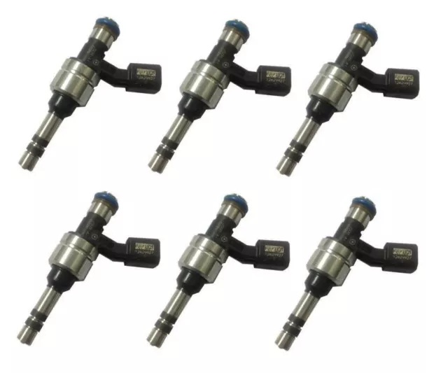 6 FUEL INJECTORS for GM 12634126 6CYL 3.0L 3.6L SIDI INJECTOR INJ-277 6 FUEL INJECTORS for GM 12634126 6CYL 3.0L 3.6L SIDI INJECTOR INJ-277