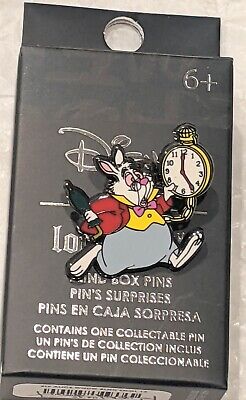 Disney Loungefly Alice In Wonderland Rabbit Hole Blind Box Pin - White Rabbit