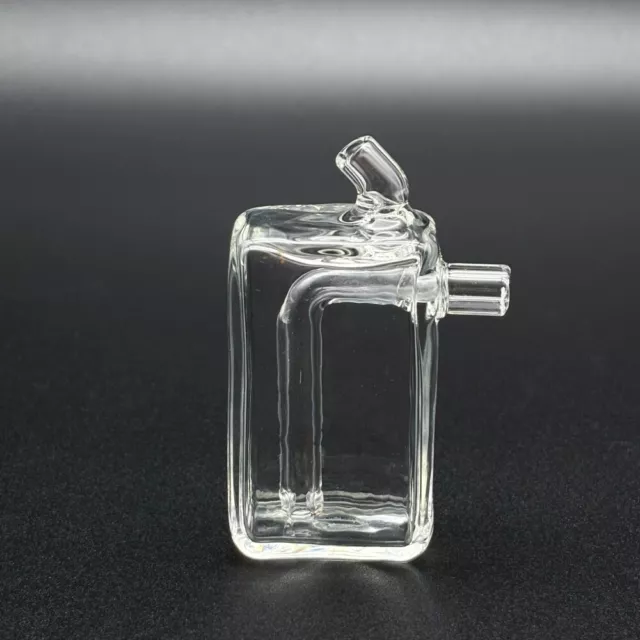 7cm Mini Glass Bong Pyrex Hookah Water Pipe Shisha Smoking Bubbler+Hose & Bowl