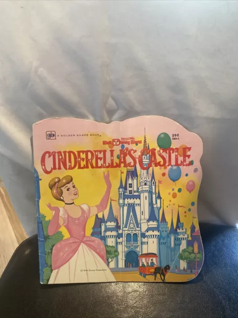 1980 Cinderella’s Castle - Walt Disney World - Golden Shape Books.