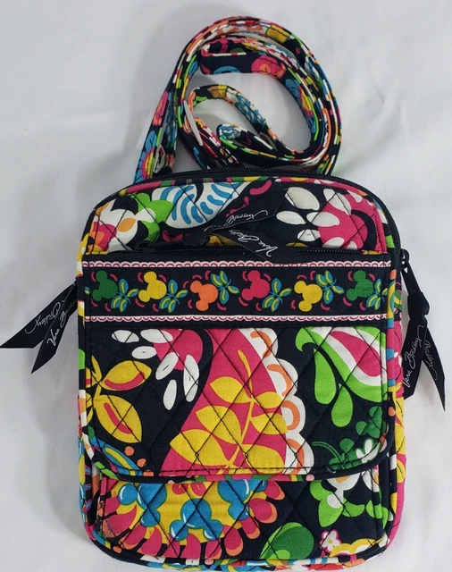 Vera Bradley Disney Parks Crossbody Hipster Midnight with Mickey EUC