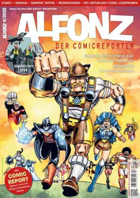ALFONZ - Der Comicreporter Ausgabe Nr. 4/2022 (Oktober–Dezember 2022) TOP NEU