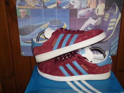 adidas trainers claret and blue