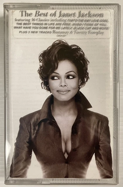 Janet Jackson The Best of Music Cassette Tape 540418 4 Polydor Records 1995