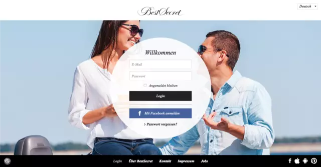 Best Secret Mitgliedschaft Einladung / Exklusiver Designer Outlet SALE Kleidung