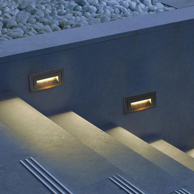 Recessed Led Linear Step Light L# LED STAIR Wall Light Recessed Waterproof Outdoor Indoor Step ...
