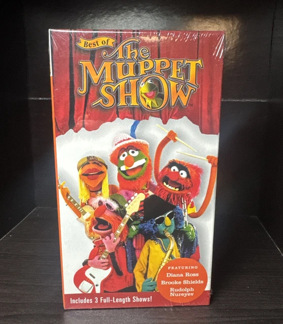 BEST OF THE Muppet Show VHS Diana Ross/Brooke Shields/Randolph Nureyev ...
