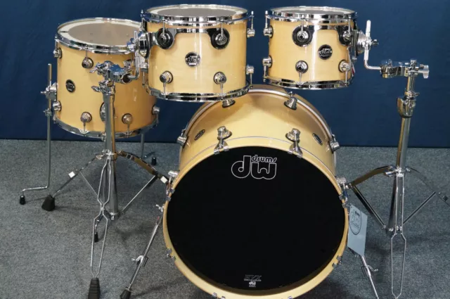 DW Performance Shellset En " Natural Érable High Gloss " - 20,10,12,14 "