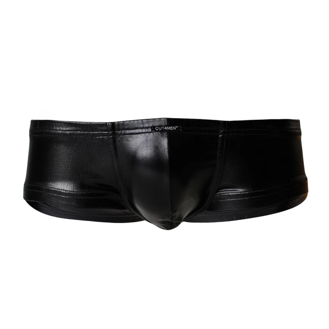 CUT4MEN - Pantaloncini stivali neri in pelle S - XL designer pantaloni sexy comodi