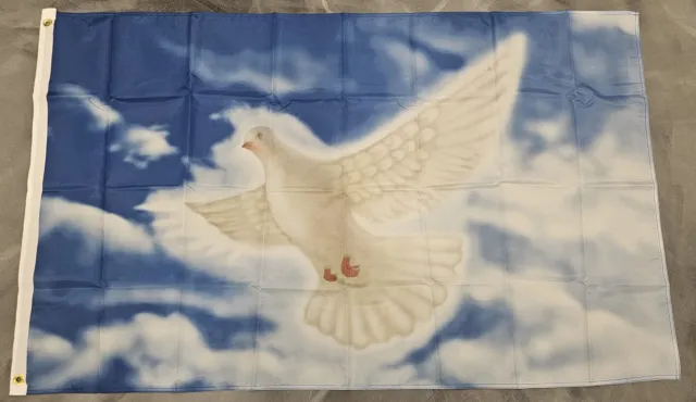 Fahne Flagge Friedenstaube - Taube - Frieden - Peace - 90 x 150 cm