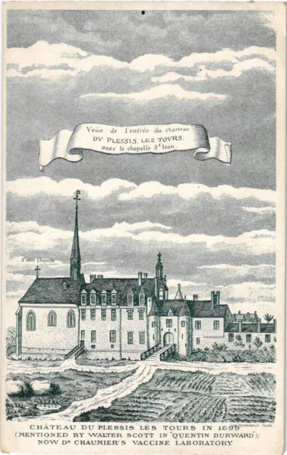 CPA Chateau du PLESSIS les TOURS in 1699 (Mentioned by Walter Scott... (227168)