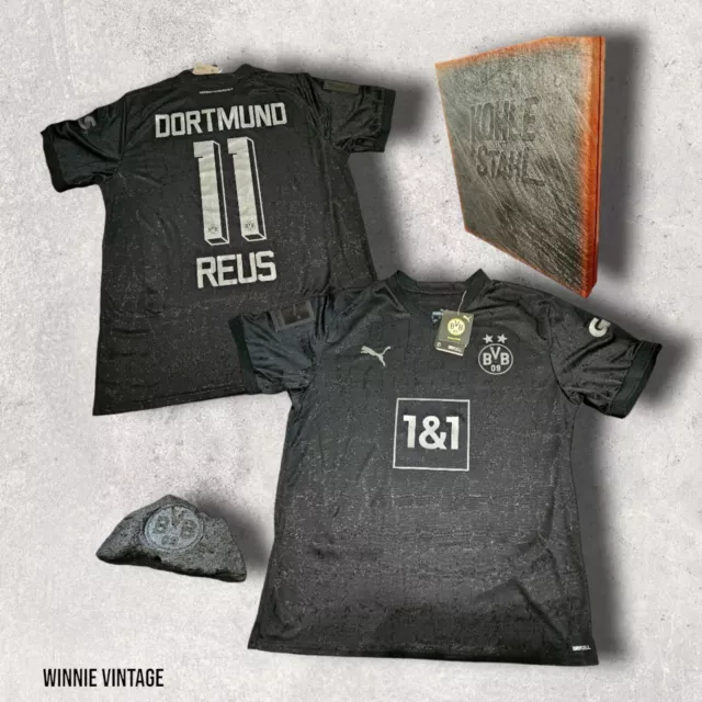 NEU Borussia Dortmund Sondertrikot Gr. M, Reus 11 Kohle und Stahl, BVB 09, Puma