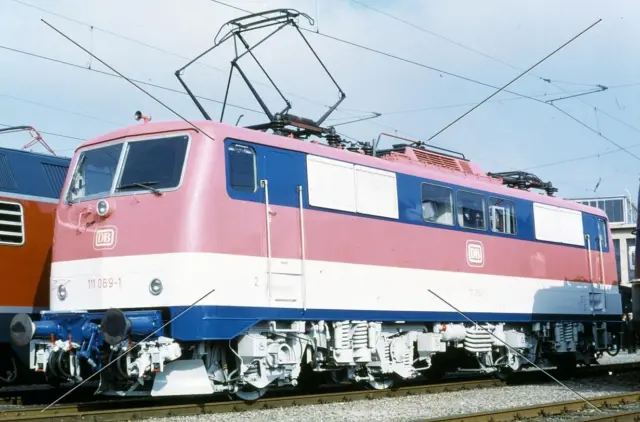 Elektro-Lok-Dia · 111 069 · DB · AW München-Freimann · 1985