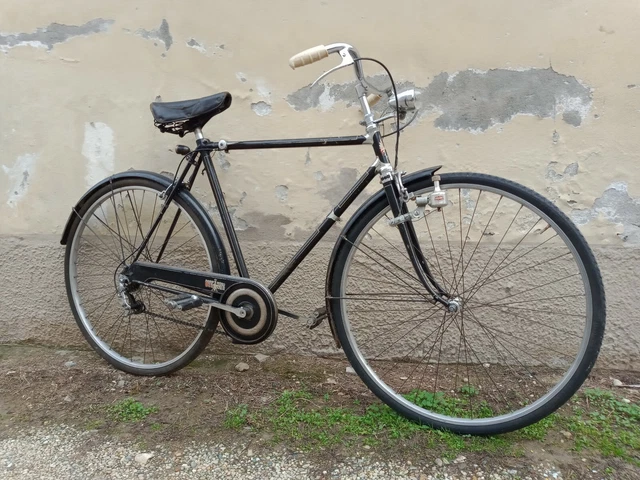 Vélo Bianchi CDM 1952 – Acier, Repeint, Prêt à Rouler, 2 Vitesses