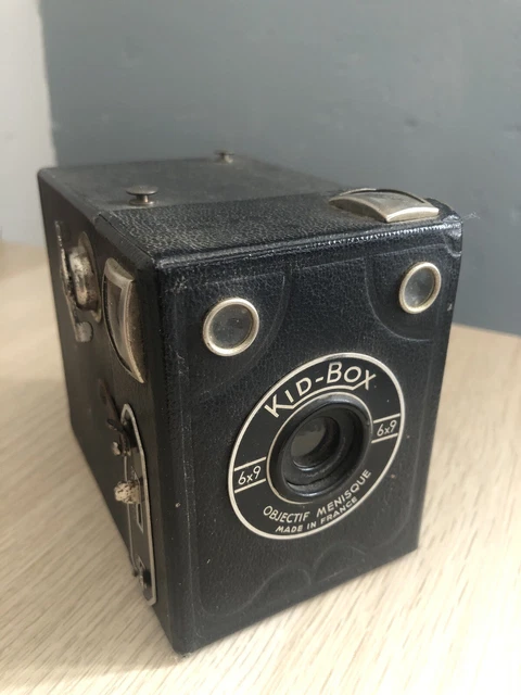Ancien Appareil Photo Détective Fin 19ème – 2 Châssis 6,5x9cm
