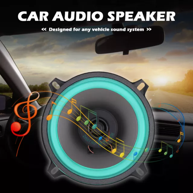 5 Inch 2 Way Car Speakers 12V Car HiFi Coaxial Speaker Auto Audio Loudspeakers D 3