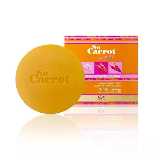 Jabón exfoliante Fair and White So Carrot So White 200 g