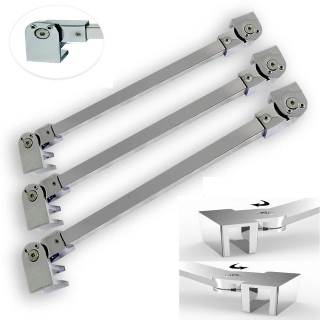 CINTRE GLASWAND SUPPORT Mural Stabilisateur Paroi de Douche Inox ...