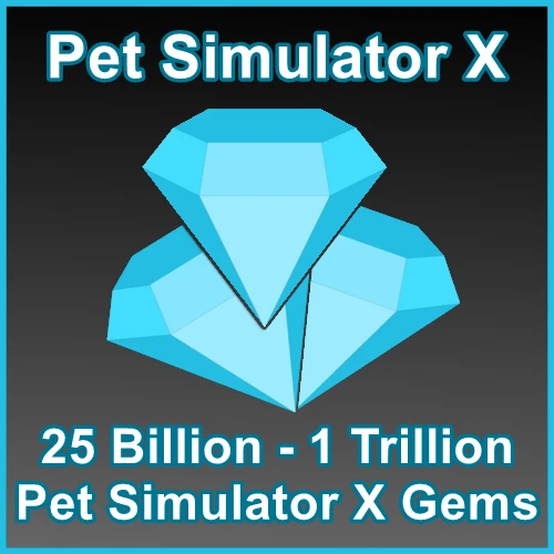 PET SIMULATOR X (Pet Sim X Psx Roblox) 💎50B 1T Gems 💎 1.25 PicClick