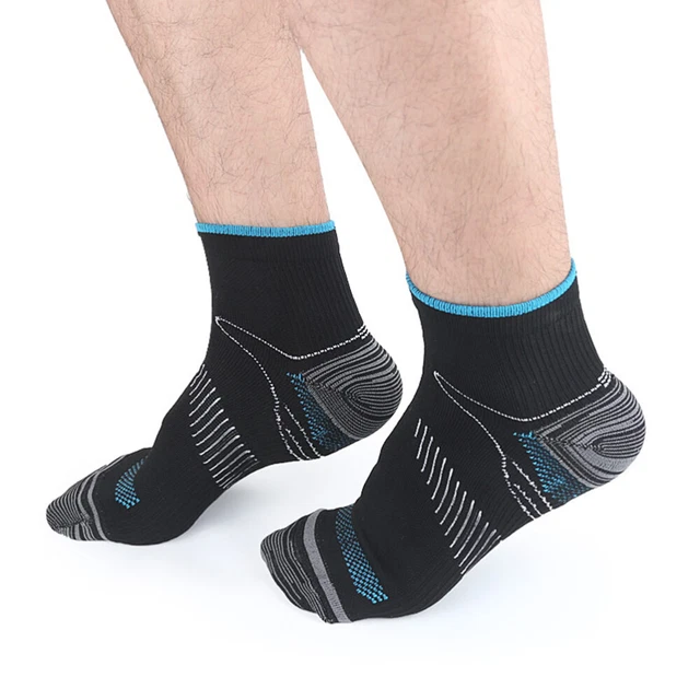 1 para calze da uomo antispasmi pressione volo calze fascite sudore