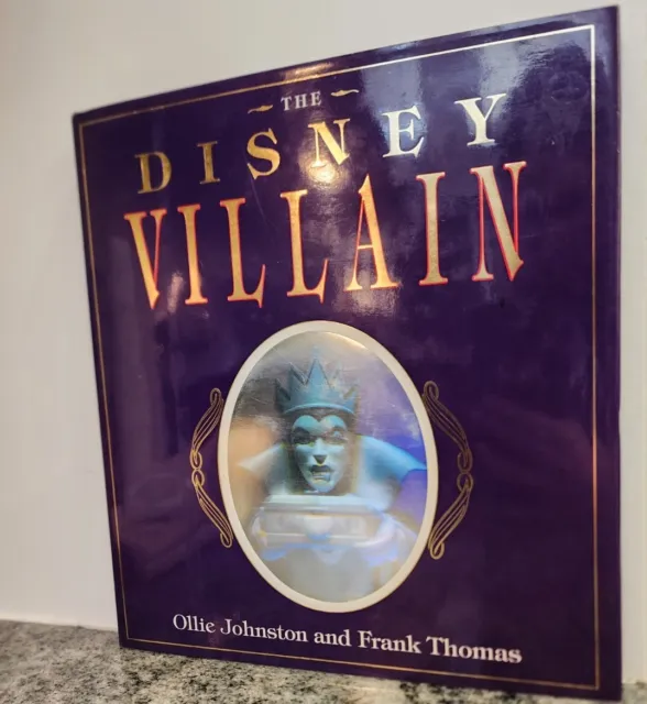 "The Disney Villain" Hardcover Book - 1st Edition 1st Print Ollie & Frank