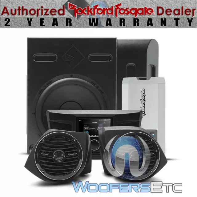 Pmx-3 Upgrade Rockford Fosgate Yxz-Stage3 Audio Upgrade Kit For Yamaha Yxz New