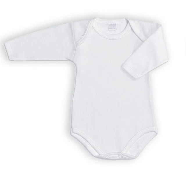 Body Neonato E Bimbo Manica Lunga Lana Cotone Ellepi 809