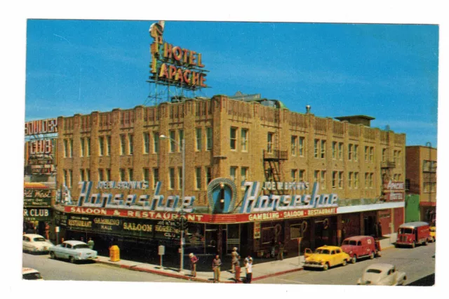 Vintage Postcard "The Horseshoe Club" Las Vegas, Nevada