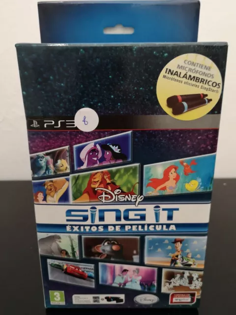 Disney Sing It: Éxitos de Película + Micrófonos Inalámbricos SingStar, PS3