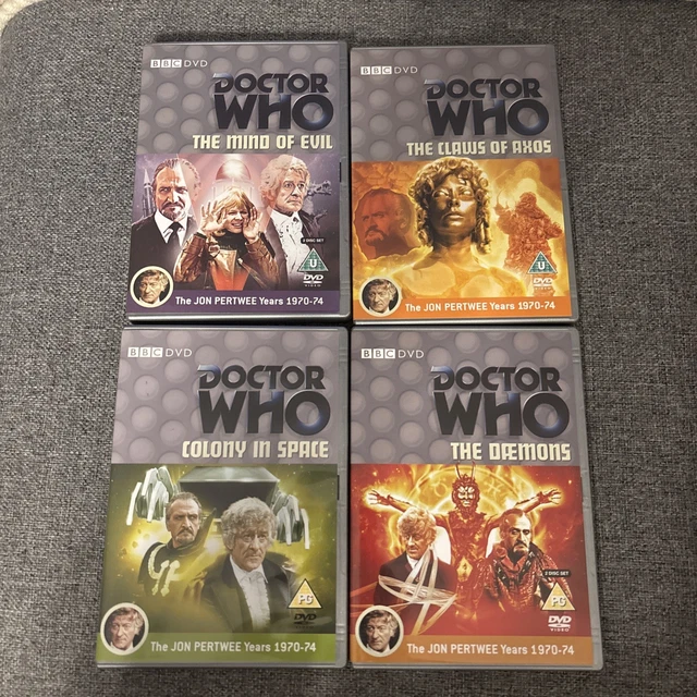 4 X DOCTOR Who season 8 DVD Jon Pertwee £16.31 - PicClick UK