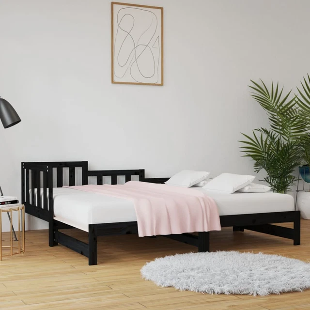 ARKEM DAY Guest Bed with Pull Out Under Bed 2 in 1 Bedroom Z3B4 £231.00 ...